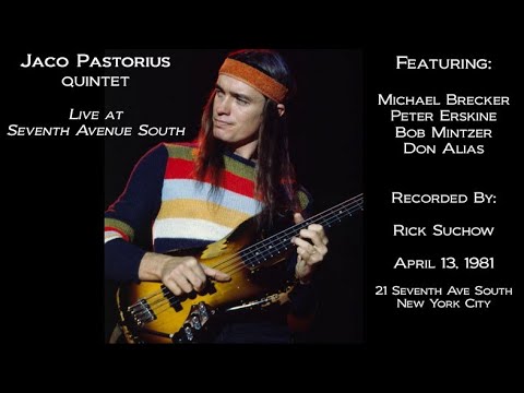 Jaco Pastorius Quintet "Donna Lee" feat. Michael Brecker, Peter Erskine live '81