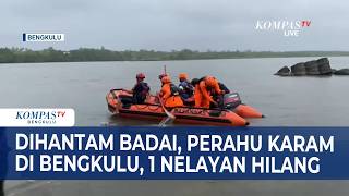 Download lagu Hit by a storm, a boat sank in Bengkulu, leaving one fisherman missing. mp3 Download lagu Hit by a storm, a boat sank in Bengkulu, leaving one fisherman missing. mp3