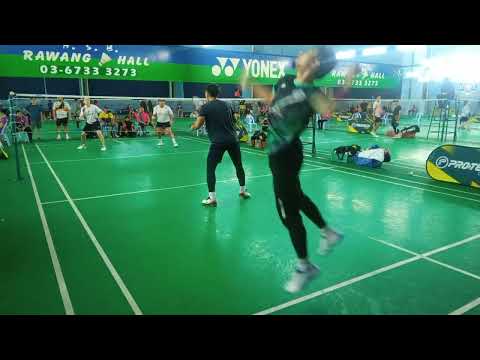 Badminton QF 12th Rawang Open Men's Double Open - Sufyuddin / Zaid Zainal Vs Jinn Hwa / Eizlan Shah