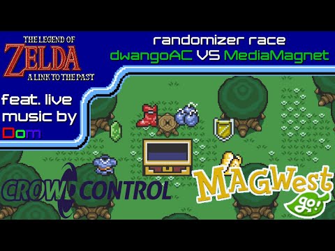 Zelda, but with live music and even harder chests (Team TASBot LttP rando at MAGWest Go 2019)