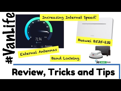 Huawei 4G Router Tips, Hacks and Tricks for better performance. B535-232  Band locking