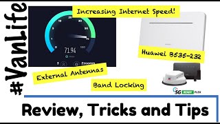 Huawei 4G Router Tips, Hacks and Tricks for better performance. B535-232  Band locking