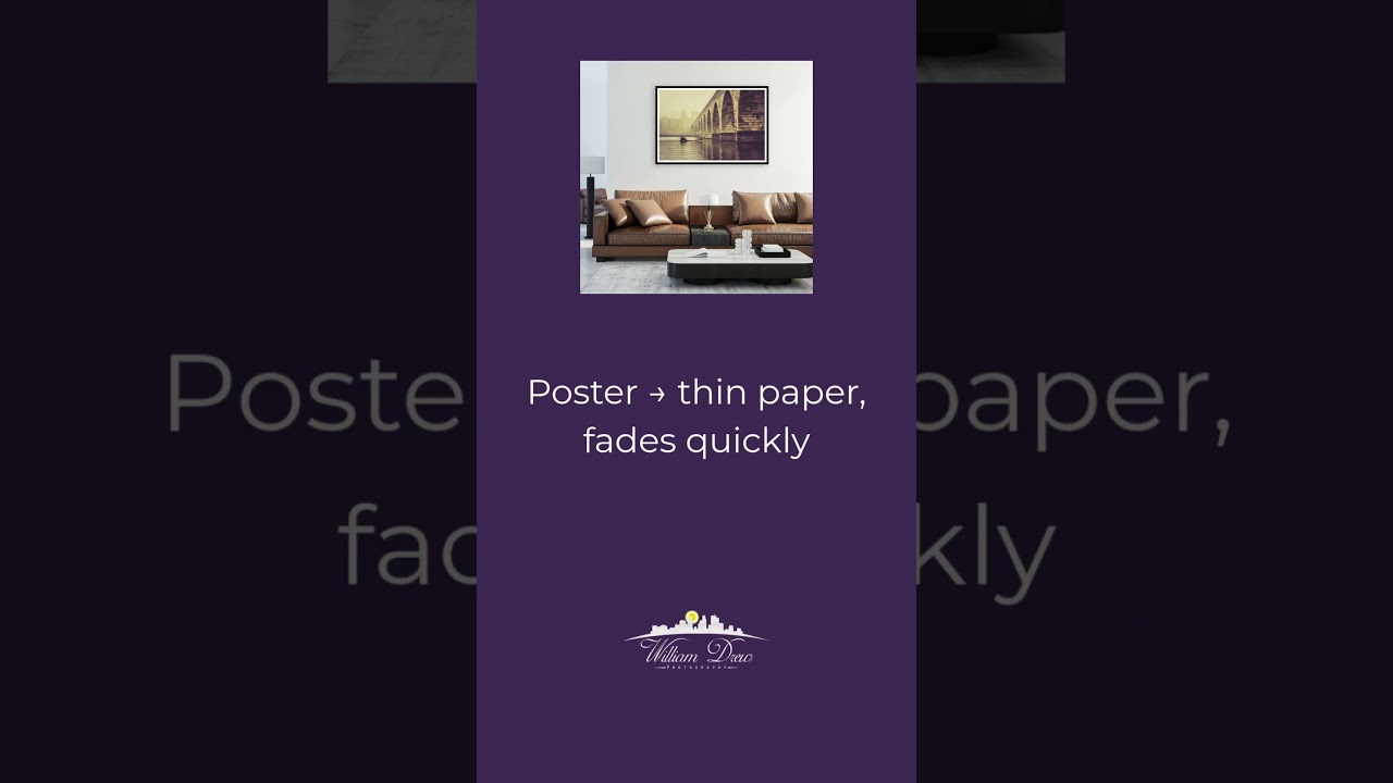 Prints vs Posters - Not the same thing