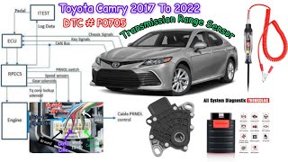 #P0705 #Toyota #Camry #Transmission #RangeSensor Circuit"A"Open❓Diagnose Fault Repair With #Diagram✅