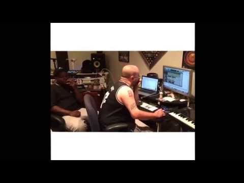 Jabee in the studio with Statik Selektah ! Working on new album!