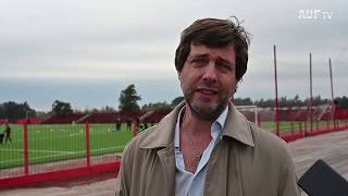 FIFA y AUF visitaron las obras del plan Forward del Complejo Rentistas y Parque Viera