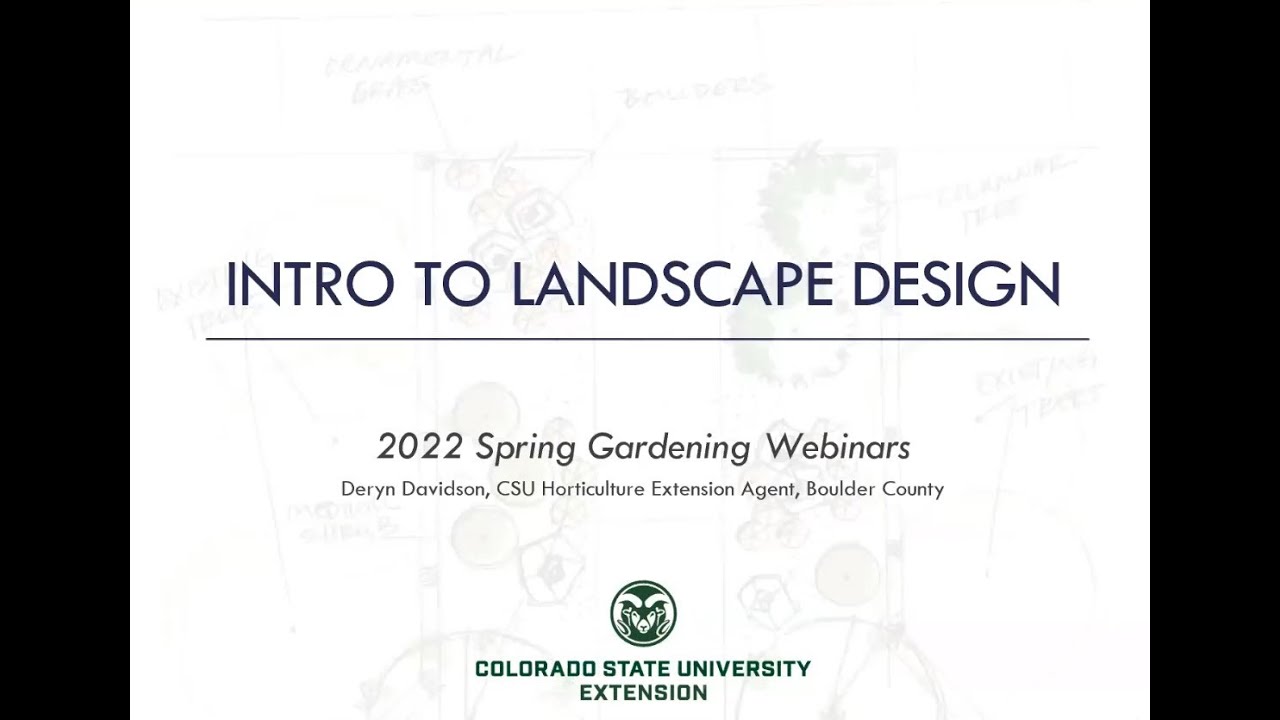 Introduction to Landscape Design