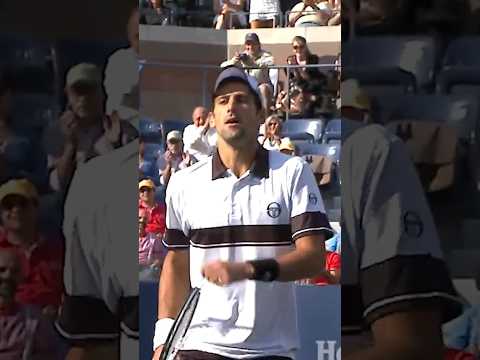 Djokovic & Nadal's first point in 2010 😱
