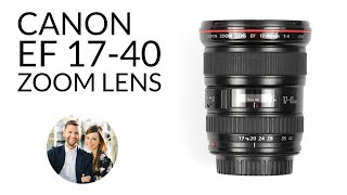Video thumbnail for Canon EF 17-40mm f/4L USM Lens - Sample Images and Video - A Wedding Photographer's Review by Shane Long Photography