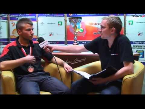 Mistrzostwa Polski Juniorów w Bilard - Kielce 2013 - Sebastian Batkowski