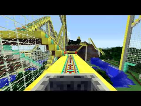 HoyItsMarcus - Minecraft World Spotlight - Golden Roller Coaster