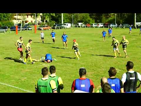 RUGBY A XIII  MATCH 15 octobre 2017 ASPET V/S  PLAISANCE 1 er