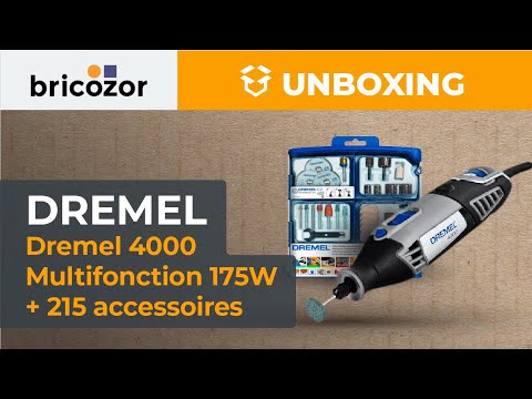 Dremel 4000 multifonction 175W + 215 accessoires - F0134000VE DREMEL