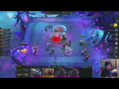 4 Mystic / 4 Sharpshooter (Level 3, Dusk Jhin) Win | Teamfight Tactics Highlight | PC | Klaudez