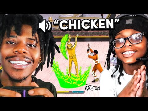 Nba 2K26 but my 9 year old brother talks while I play… 