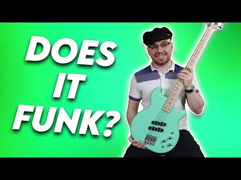 This new bass is called the 'Little Funk Machine'!