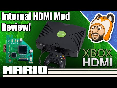 XboxHDMI Review - Internal HDMI OG Xbox Mod & Gameplay Showcase!