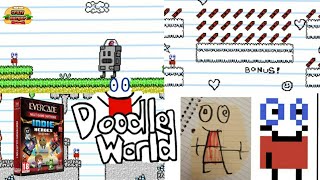 Doodle World - Awesome new platformer on Evercade Indie Heroes Collection!
