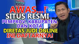 DAFTAR SITUS RESMI PEMPROV, PEMKAB & PEMKOT KORBAN PERETASAN DISUSUPI JUDI ONLIN
