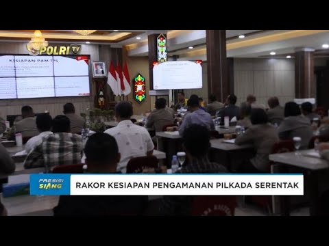 POLDA KALTENG GELAR RAKOR INTERNAL
