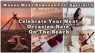 Beach Celebration Setup Within Mumbai | How To Plan Beach Date | Vasai Virar Beach | The Poo Factor