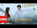 ANIMAL:KASHMIR(Lyrical) | Ranbir Kapoor,Rashmika,Anil K,Bobby D|Sandeep V|Shreya G,Manan B|Bhushan K