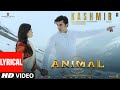 ANIMAL KASHMIR Lyrical Ranbir Kapoor Rashmika Anil K Bobby D Sandeep V Shreya G Manan B Bhushan K