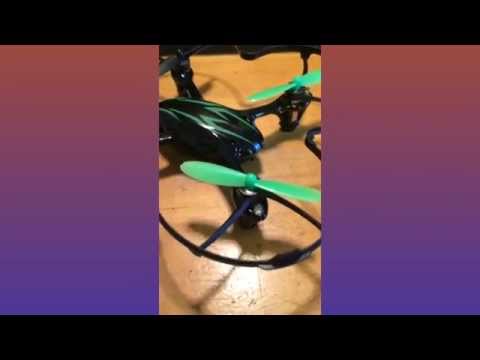 Hubsan X4 Quadcopter first flight