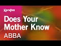 Does Your Mother Know ABBA Karaoke Version KaraFun