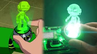 Ben 10 Alien Transformations Real Life VS Cartoon 