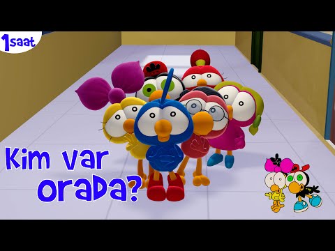 1 SAAT TÜRKÇE ÇİZGİ FİLM - Limon ile Zeytin 🤩🧐#88 - Kim var orada? 🤩🧐 | TRT Çocuk