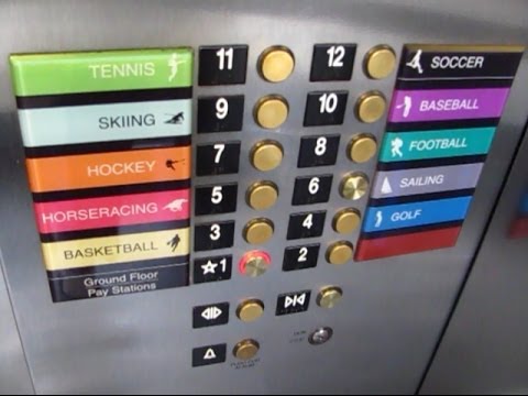 Otis Traction Elevators at the Ohio-Rush Parking Garage, Chicago, IL