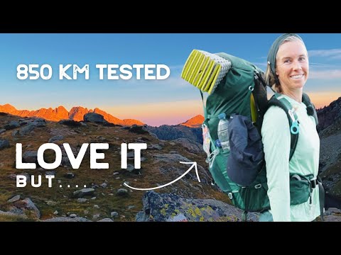 Best hiking backpack for women? Osprey Eja Review - Post Thruhike