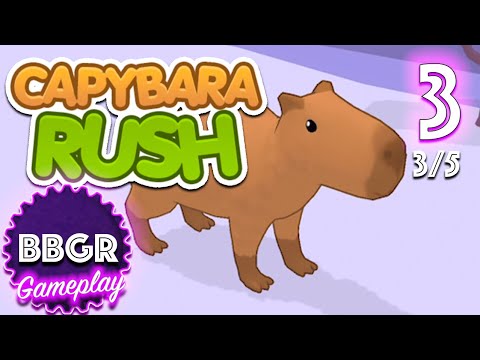 Capybara Rush - Review 3/5, Game Play Walkthrough No Commentary 3 - YouTube