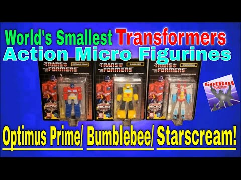 World's Smallest Transformers Action Micro Figurines - GotBot True Review NUMBER 988