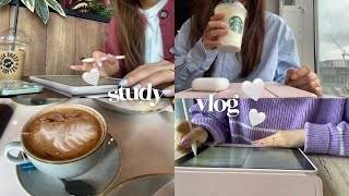 study vlog | カフェや家で語学勉強する日々 in Scotland ✍🏼☕️ | 自分の機嫌は自分で取る🎀 | 美味しいスコーンに出会えた日🥧🍃