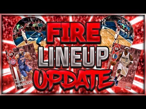 OMG RUBY JASON TERRY CANT BE STOPPED! 😱 NBA 2K18 MYTEAM FIRE LINEUP DEBUT! 🔥