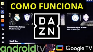 Como INSTALAR DAZN en ANDROID TV y GOOGLE TV