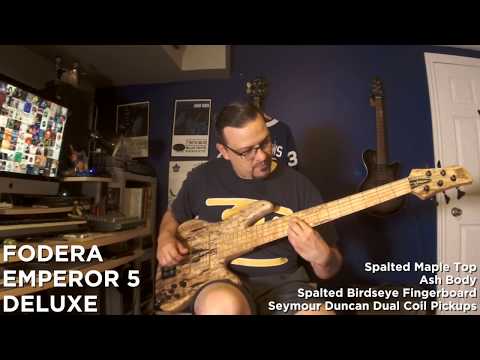 Ultimate Basses: Fodera Emperor Deluxe - Spalted Maple Top
