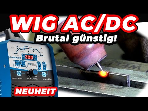 WIG Schweißen zum absoluten Dumpingpreis! incl. Premium-Funktion TIG 200