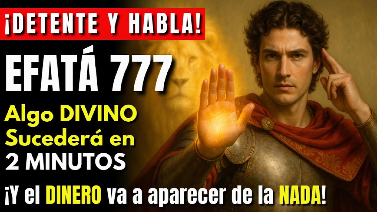 🛑 DETENTE y DI: ¡EFATÁ 777 de San Miguel! — ¡esto va a MOVER LO IMPOSIBLE en tus FINANZAS!
