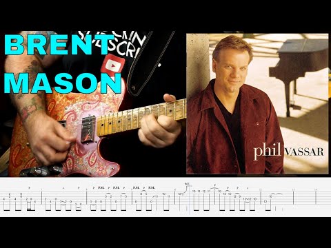 Brent Mason Solo - Phil Vassar - Joe & Rosalita (Country Guitar TAB)