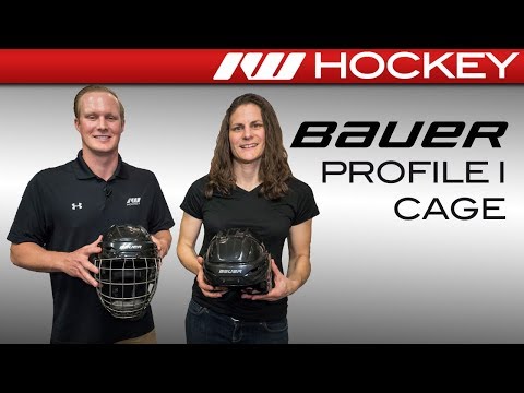 Bauer Profile I, II, III & RE-AKT Helmkäfig – Einblick