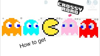 How to get the 4 ghosts in Crossy road