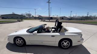 1995 Pontiac Trans Am Convertible Top Operation Up