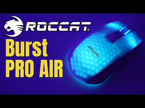 Roccat Burst Pro Air Black (ROC-11-430) Беспроводная игровая мышь Легкая геймерская мышка 19000 dpi 81 грамм - фото 5 - id-p2380822992