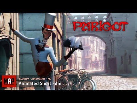 Funny Slapstick Adventure ** PARIGOT ** CGI 3D Animated Short Film by Georges Méliès School Team