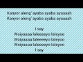 ROSA REE Kanyor Aleng Music Lyrics Video
