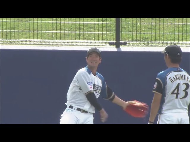 【ファイターズ春季キャンプ】今年復活を期すファイターズ・松本が好守で魅せる!! 2020/2/8