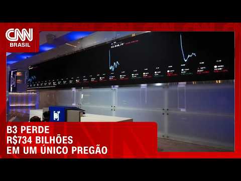 Bolsa perde “uma Petrobras” em valor de mercado em um único pregão | BASTIDORES CNN